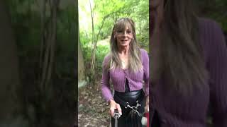 Crossdresser April out with her Boys 🐶 in the Woods at Arger Fen Nature Reserve 🌹🌹🌹