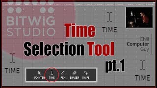 Celebrity Bitwig Quick Tips: Time selection tool Pt.1 Profile