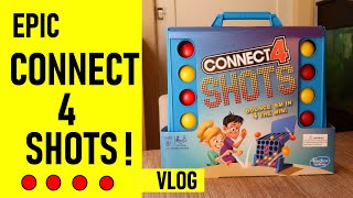 CONNECT 4 Shots Game! | Reaction, Strategy & How To Play