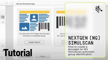 Zebra NG SimulScan Multi-barcode - Automatic Group Identification - Template Creation
