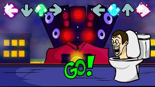 Friday Night Funkin - Everybody Wants To Rule The World But Skibidi Toilet Sings It