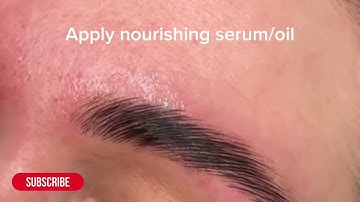 Eyebrow lamination #tutorial #beautiful #beauty #brows #eyebrows #shorts @clbrows