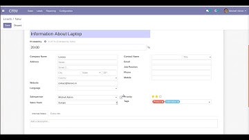 How to Create Task from Lead | Odoo Apps Features #task #lead #odoo16 #app #project  #odoofeatures