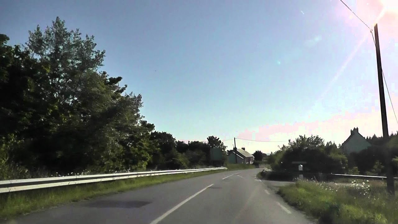 Driving Along The D786 & D34 From La Couture To Pléneuf-Val-André, Brittany, France 1st June 2012