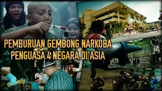 KISAH NYATA !! PEMBURUAN GEMBONG NARKOBA 4 NEGARA ASIA | Alur Cerita Film OPERATION MEKONG (2016)