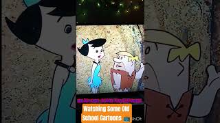 Flintstones Family Feud Clip 😂 Crazy Shootout  😎 #old #school #cartoon #clips #flintstones
