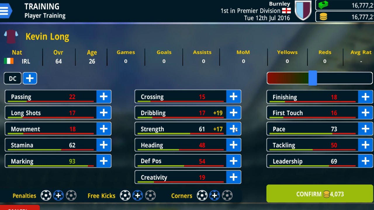 Championship Manager 17 (Android, iPhone, iPad iOS)