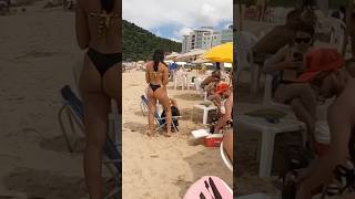 🇧🇷 Refreshing Moment Balneario Beach Brazil
