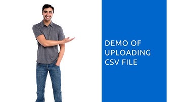 Demonstration of uploading csv file to wordpress database