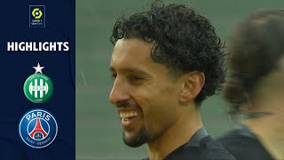 AS SAINT-ÉTIENNE - PARIS SAINT-GERMAIN (1 - 3) - Highlights - (ASSE - PSG) / 2021-2022