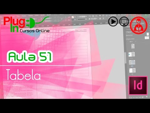 InDesign CC | Aula 51 – Tabela parte 1