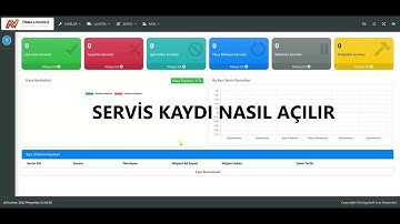 Teknik Servis Programı |  Servis Kaydı Nasıl Açılır ? #teknikservisprogrami #servisprogrami