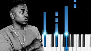 Kendrick Lamar - HUMBLE. - Piano Tutorial - How to play Humble on piano chords