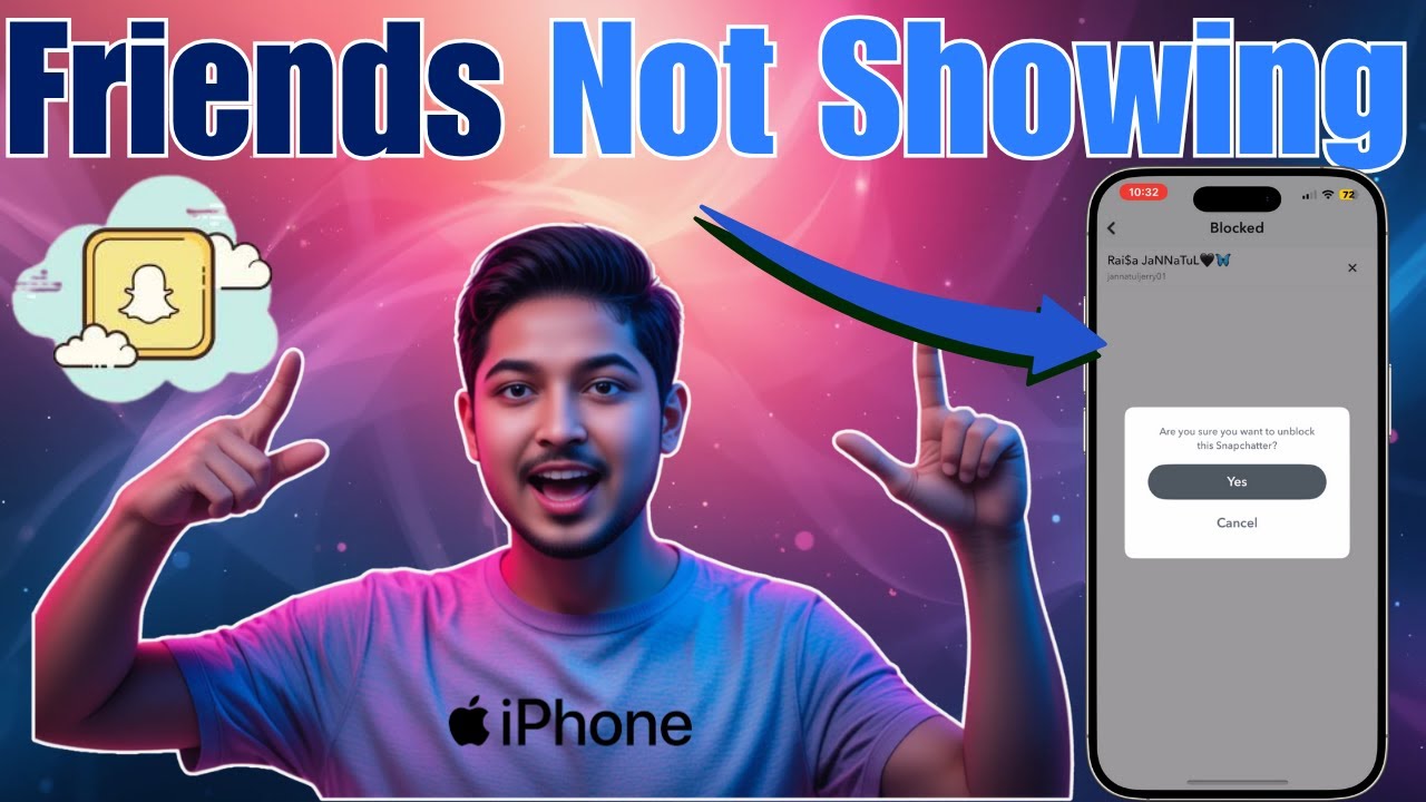 How To Fix Snapchat Not Showing Friends Problem - Detailed Tutorial