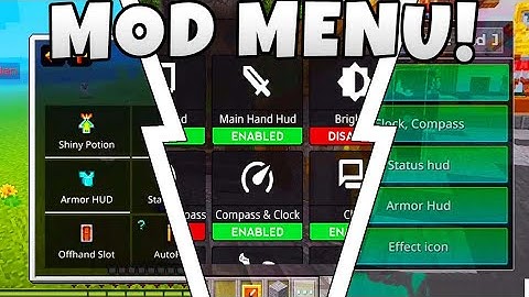 5 BEST MOD MENU CLIENTS FOR MCPE 1.21+