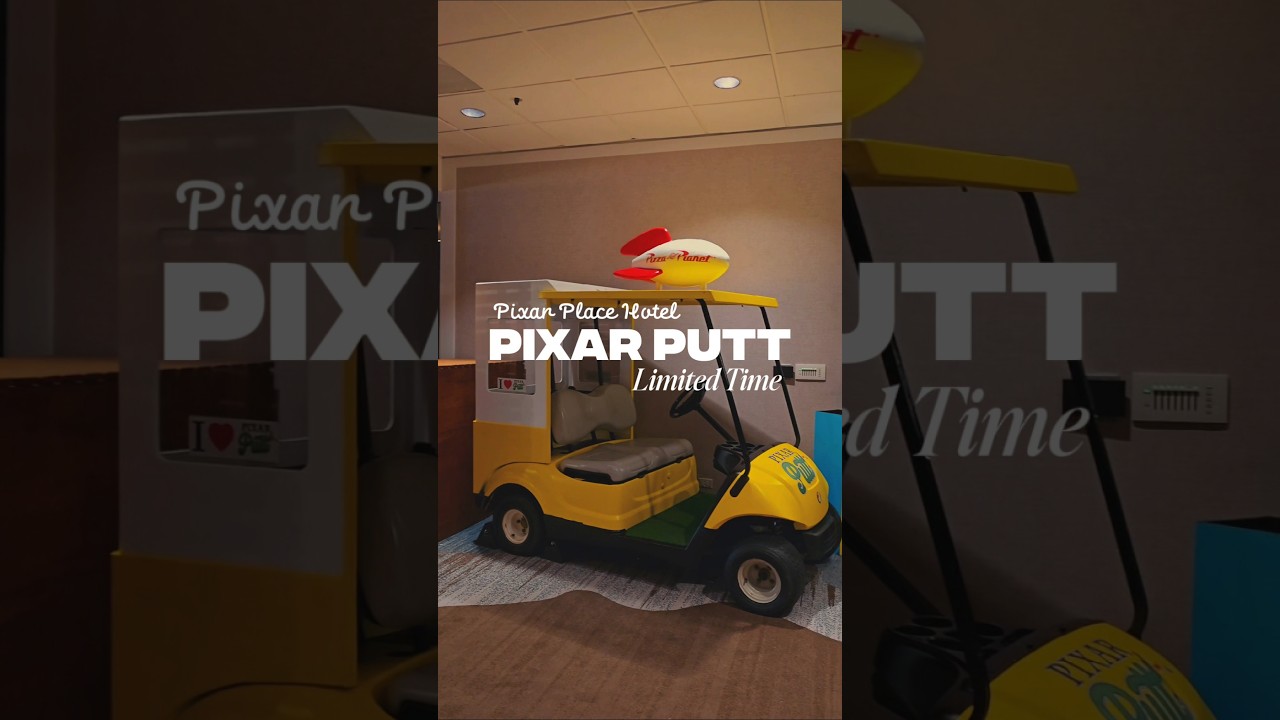 ⛳🏌️Pixar Putt: Disneyland's Mini Golf Experience 