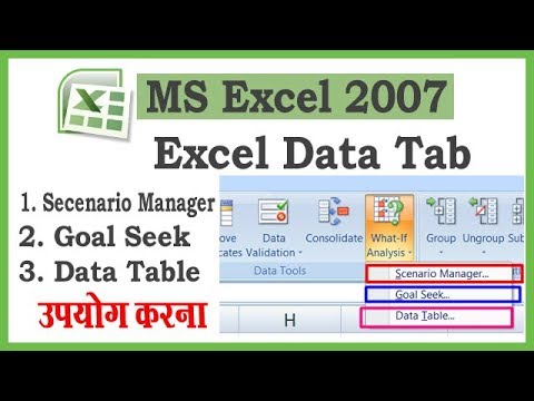 वीडियो: मैं Excel 2007 में डेटा विश्लेषण कैसे खोलूँ?