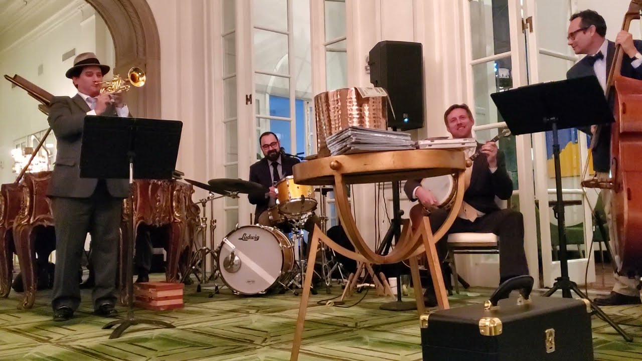 "Chinatown, My Chinatown" ~ Dirty River Jazz Band ~  St. Anthony Hotel (San Antonio, TX)