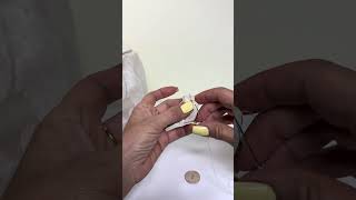 Come  cucire un bottone #diy #sewing #cosedicasa