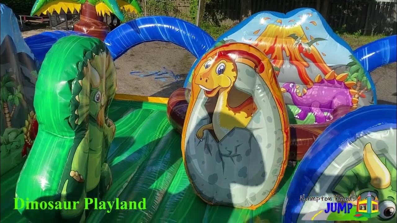 The Dinosaur Playland by Hampton Roads Jump - YouTube