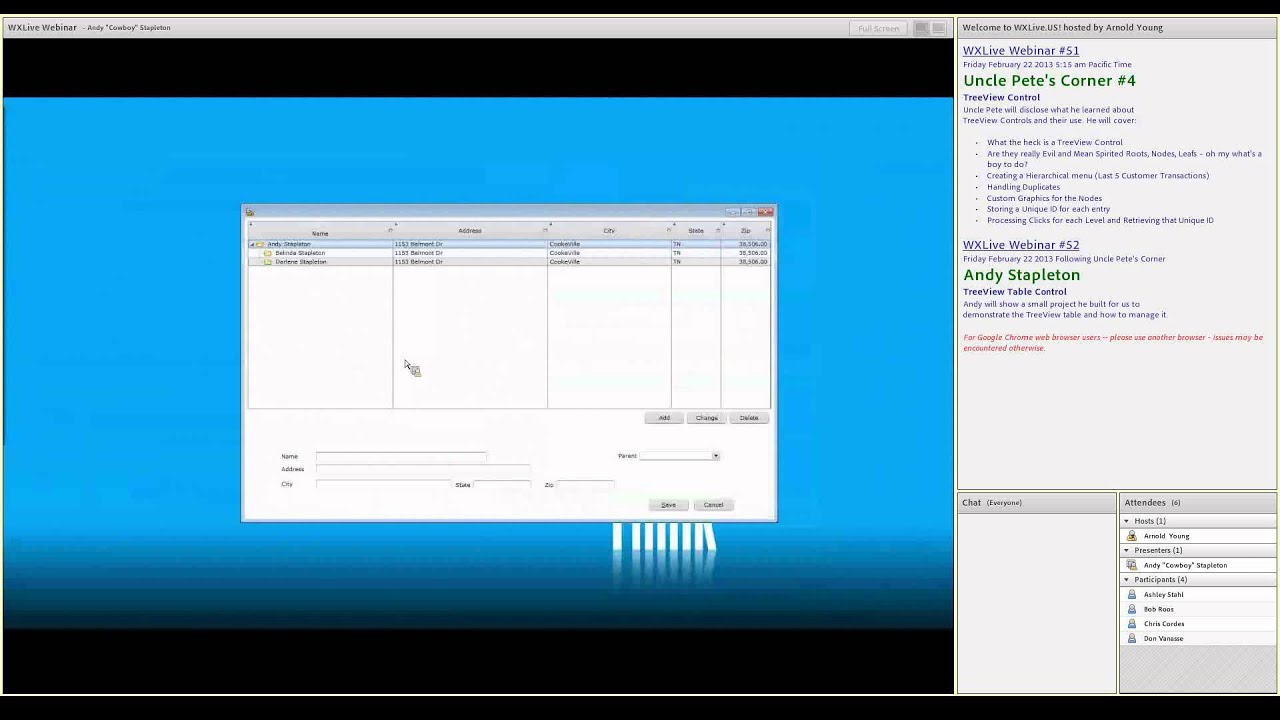 WINDEV Webinar052 Andy Stapleton - February 22 2013 - YouTube
