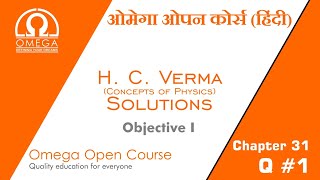 H. C. Verma Solutions - Chapter 31, Objective I, Question 1 (Hindi)