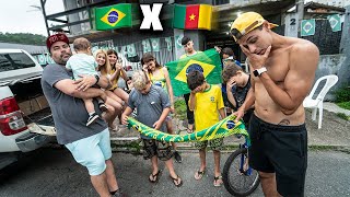 TERCEIRO JOGO DO BRASIL NO BECO (Brasil 0 x 1 Camarões)