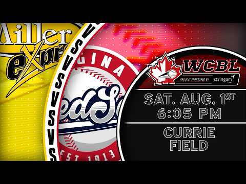 HIGHLIGHTS - Moose Jaw Miller Express vs Regina Red Sox - August 1st, 2026