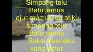 sragen simpang 3 batujamus