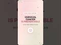 Cervical cancer screening: Pap smear vs HPV DNA test explained🛡️(Part 2)#shorts