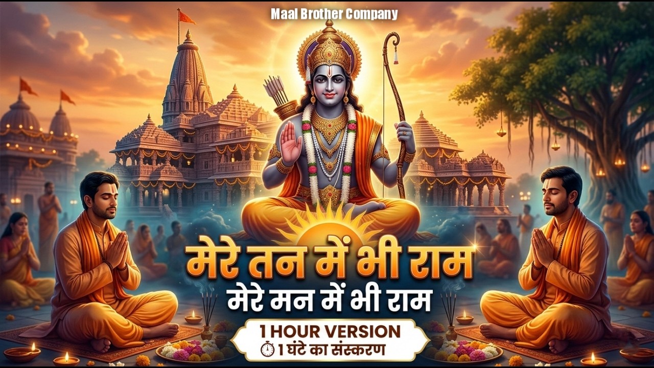 मेरे तन में भी राम मेरे मन में भी राम | Ram Naam Kirtan | राम भजन | Ram Naam Jap | Ram Dhun