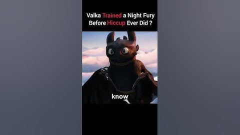 Hiccup’s Mom Is Hiding Another Night Fury in how to train your dragon ?