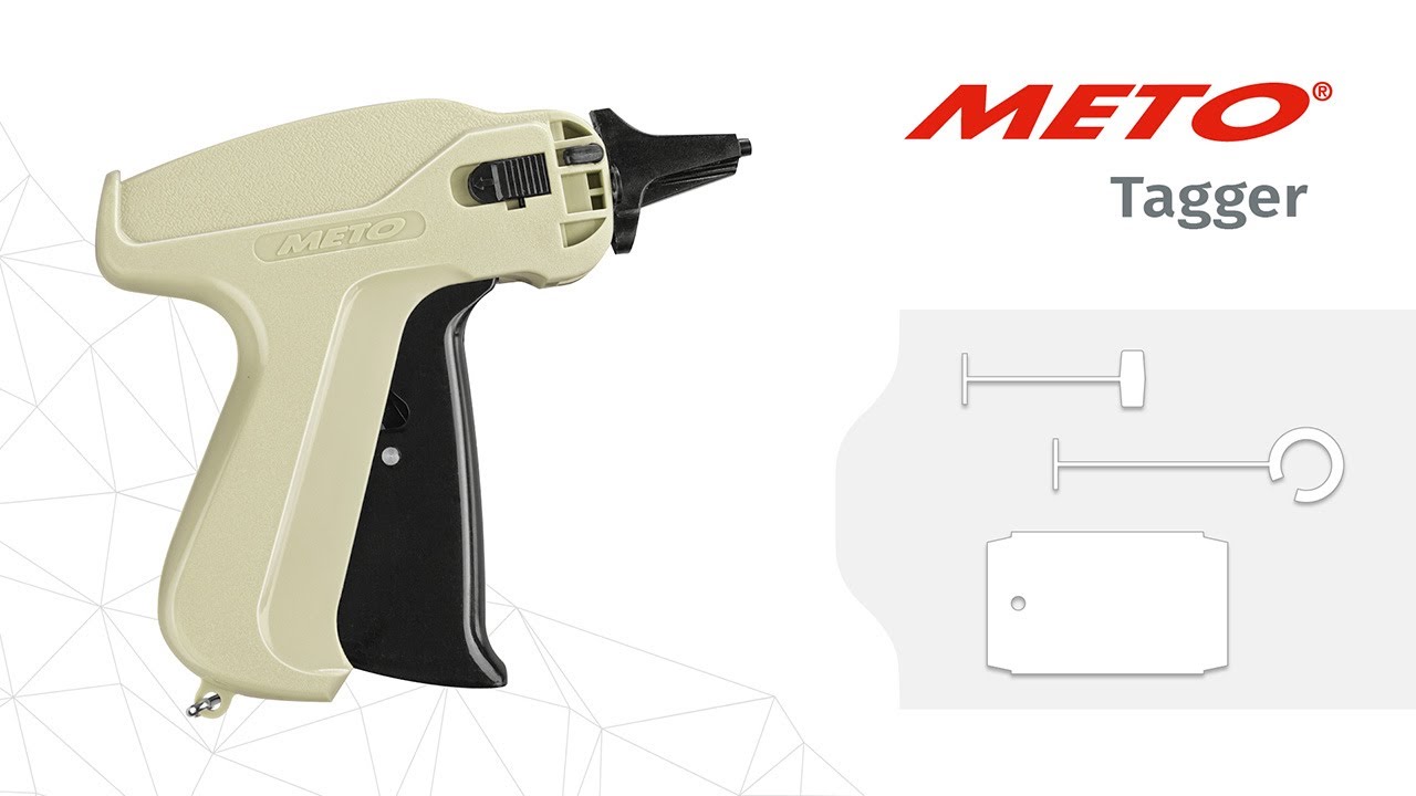 Meto Tagger: Etikettierpistole für die Textilkennzeichnung / Tagging gun for textile labeling