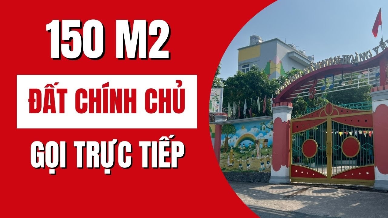 ĐẤT CHÍNH CHỦ TRẢNG DÀI 150M²| SỔ RIÊNG – GẦN TRƯỜNG HOÀNG YẾN – GIÁ 1,68 TỶ