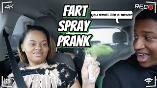 FART SPRAY PRANK ON HUSBAND ( It Was The Baby ) | PrinceTV