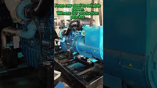 Inside the Factory: Precision Welding & Manufacturing of Industrial Diesel Generators