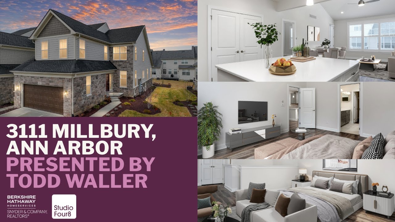 North Oaks Townhome For Sale 3111 Millbury Lane, Ann Arbor, MI 48105