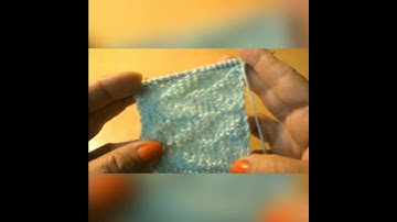 knitting patterns #reversible  pattern #chevron stitch  #shorts