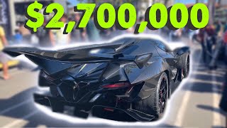 Bugatti Chiron is overlooked when Apollo IE shows up | embarrassed supercar owners