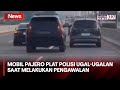 Heboh! Mobil Pajero Plat Polisi Ugal-ugalan di Tol JORR Arah PIK saat Melakukan Pengawalan