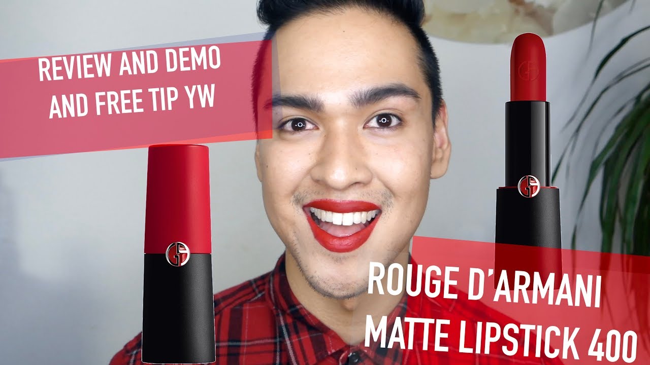 rouge matte armani