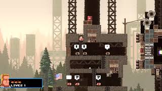 MacBrover Vs Rail Fortress [Broforce]