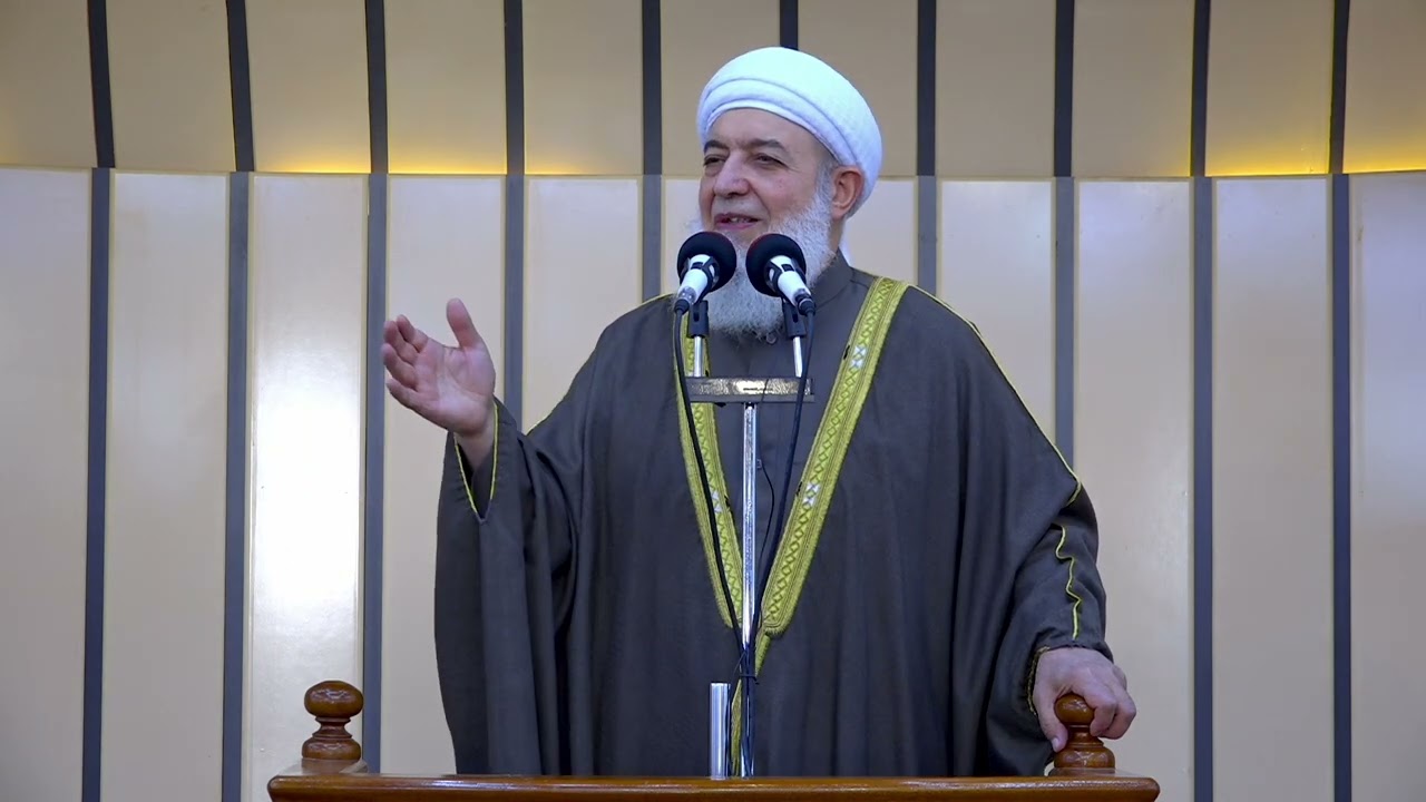 🔷خطبة الجمعة 🔷للشيخ حامد عبدالكريم بعنوان : (( جزاء الأعمال من جنسها )) باللغة  العربية