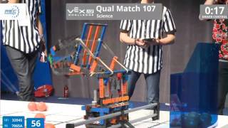 VEX Worlds 2016 - VEXIQ Middle School - Science - Qual 107 (3204S 7065A) 122