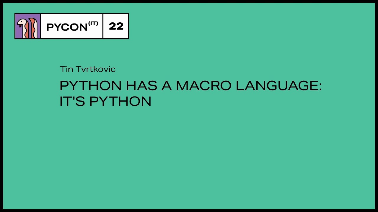 Image from Python has a macro language: it's Python