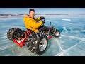 Testing The Worlds Fastest Drift Go Kart On ICE