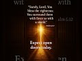 Declare Open Doors. #opendoors #godsblessings #success #dailydevotional #godsword