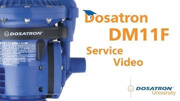 Dosatron DM11F Service Video