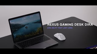 Gaming Desk Rexus DIRA RGB Meja Gaming RGB