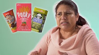 Mexican Moms Try Japanese Snacks